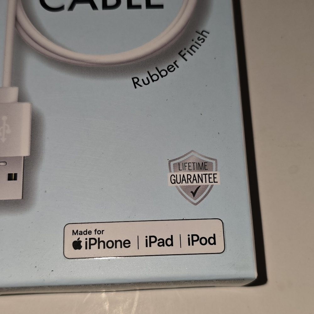 2 Pack Bundle!! Apple Lightning Cable for iPhone and iPad X 2